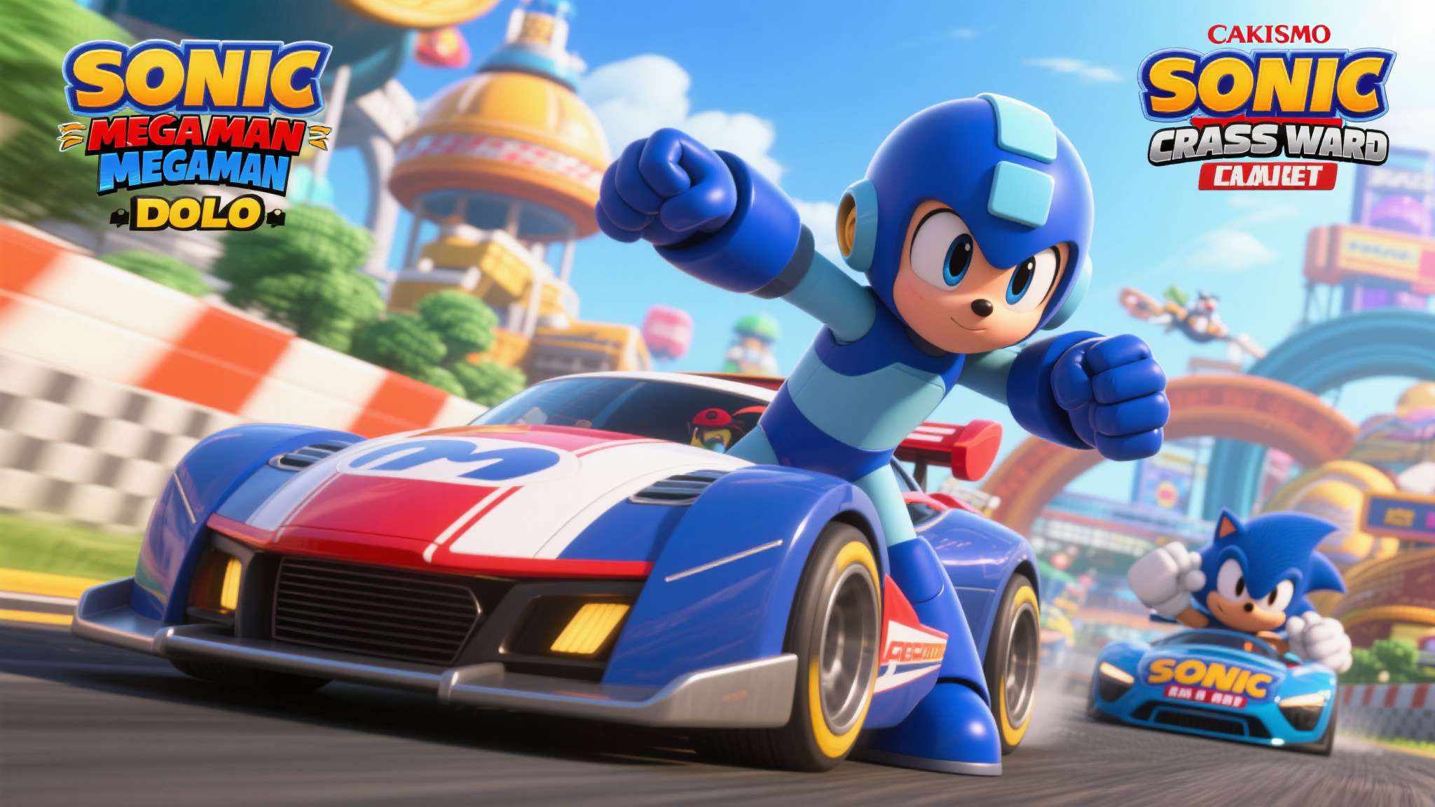 《索尼克赛车 交叉世界》付费DLC第4弹"洛克人"今日发布! 《Nintendo Switch 2 Edition》实体版今日发售! 此次DLC的核心焦点无疑是洛克人(Mega Man)的正式加入。作为卡普空旗下历